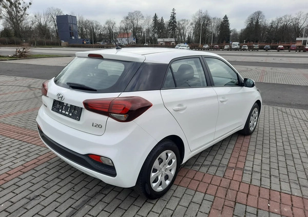 Hyundai i20 cena 38900 przebieg: 56000, rok produkcji 2018 z Krajenka małe 56